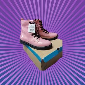Glitter pink thereabouts girls boots 4